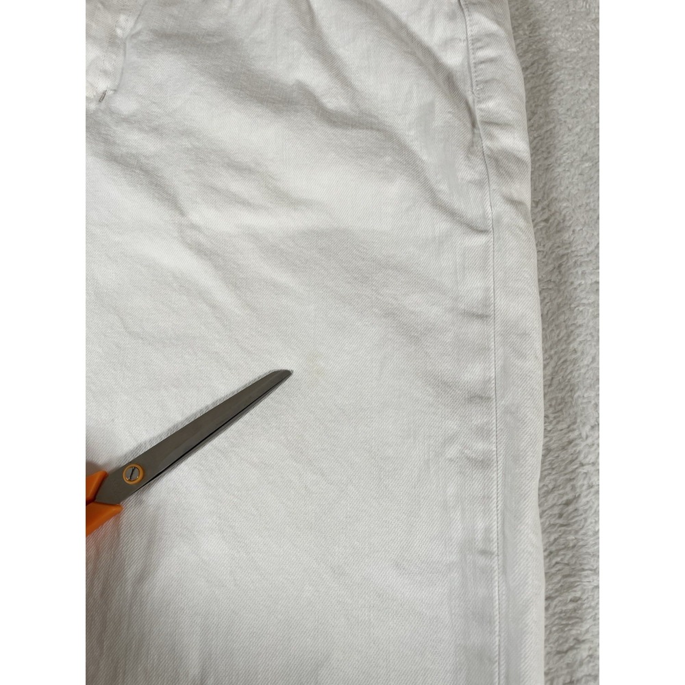 Vintage Polo Ralph Lauren Classic 867 White Denim Jeans Men's 38x30 (40x32) - Picture 10 of 12